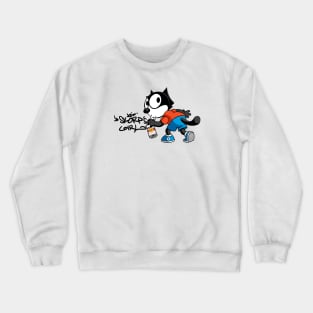 FELIX THE CAT - Graffiti (4 dark tees) MIA Crewneck Sweatshirt